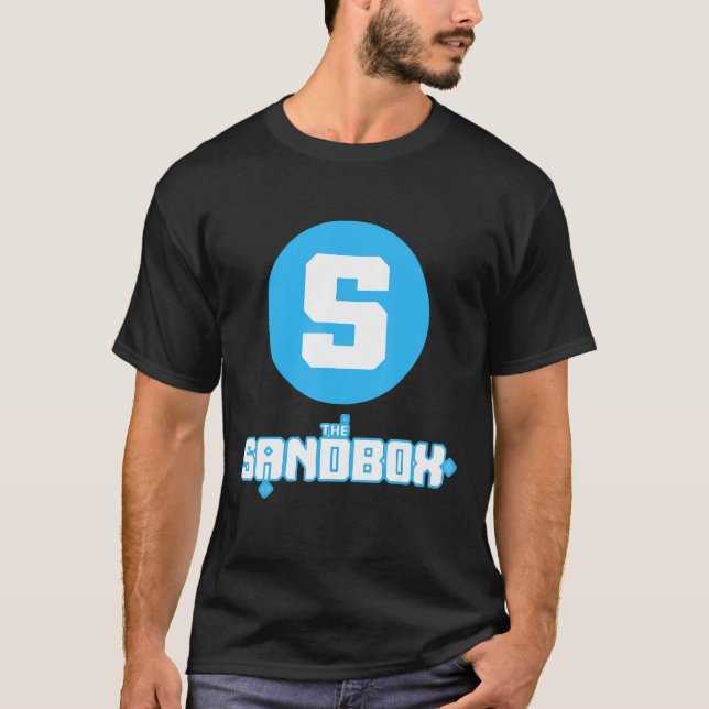 The Sandbox Game Coin Crypto Token Cryptocurrency  T-Shirt (Front)