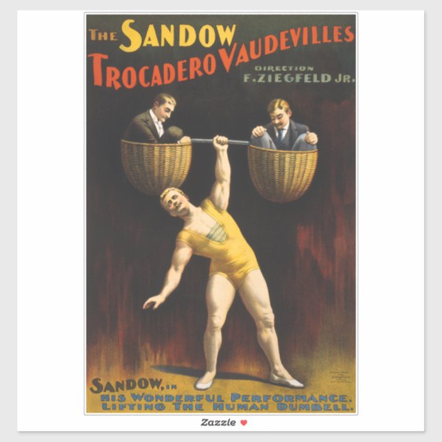 The Sandow Eugen Sandow Vaudeville Weightlifter  (Sheet)