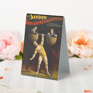 The Sandow Eugen Sandow Vaudeville Weightlifter