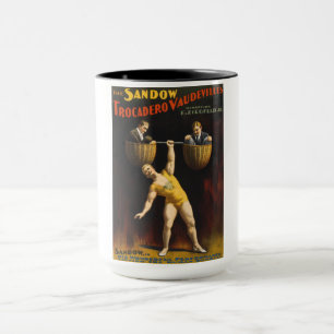 The Sandow Eugen Sandow Vaudeville Weightlifter  Mug
