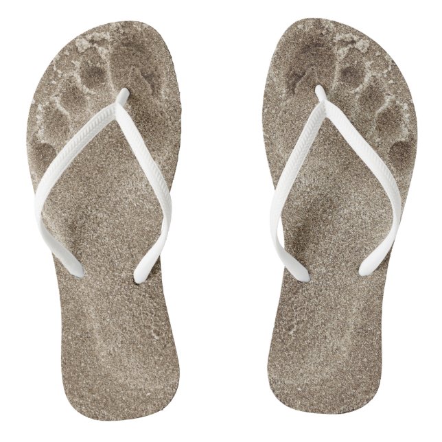 The sandy beach thongs (Footbed)