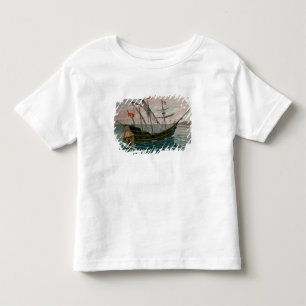 The Santa Maria Approaching the Coast of the New W Toddler T-Shirt