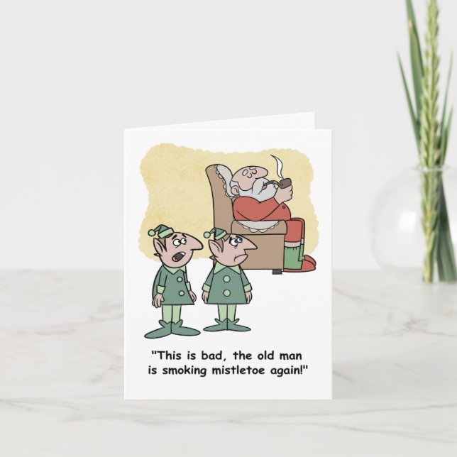 The Santa Problem Thank You Card (Front)