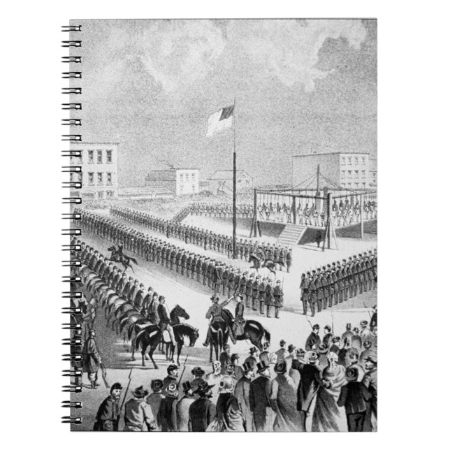 The Santee Sioux Uprising, Mankato, Minnesota, 186 Notebook (Front)