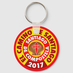 The Santiago Way 2017 Key Ring