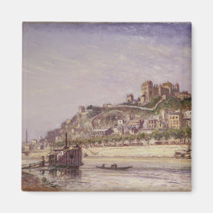 The Saone at Lyons, 1875 Magnet