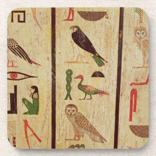 The sarcophagus of Psamtik I (664-610 BC) detail o Coaster