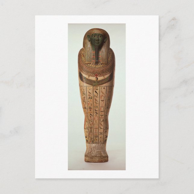 The sarcophagus of Psamtik I (664-610 BC) Late Per Postcard (Front)