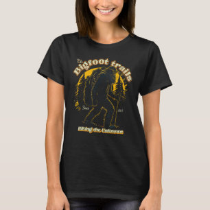 The sasquatch trail hiking the unknown men cryptoz T-Shirt