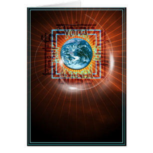 The Sat Cit Ananda Greeting Card