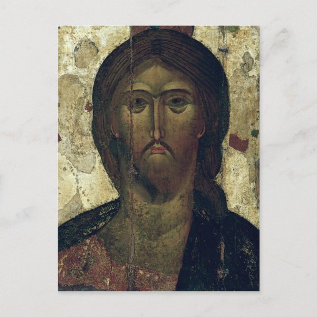 The Saviour, early 14th century Postcard (Front)