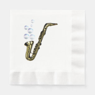The Saxophone Napkin