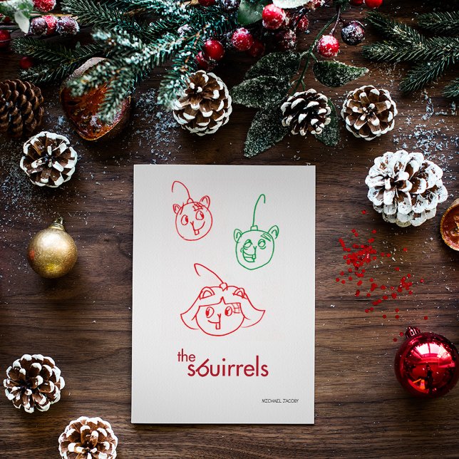 The Sbuirrels #10: "A Sbuirrels Christmas" (2021) Thank You Card (Wish your friends and loved ones a copyright-issue-avoiding Christmas this year!)
