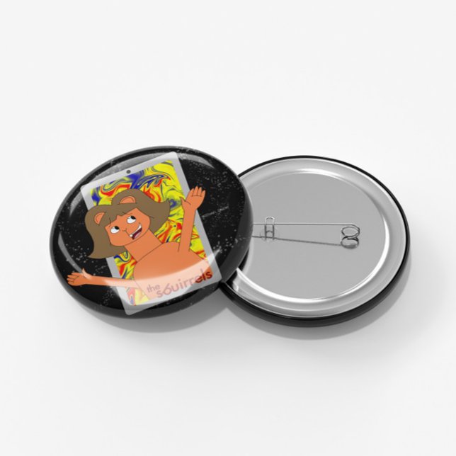 The Sbuirrels #8: "Dumb Smartphone Ad" Cover, 2020 15 Cm Square Badge (Creator Uploaded)