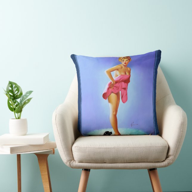 The Scale Doesn't Lie by Edward Runci Cushion (Chair)
