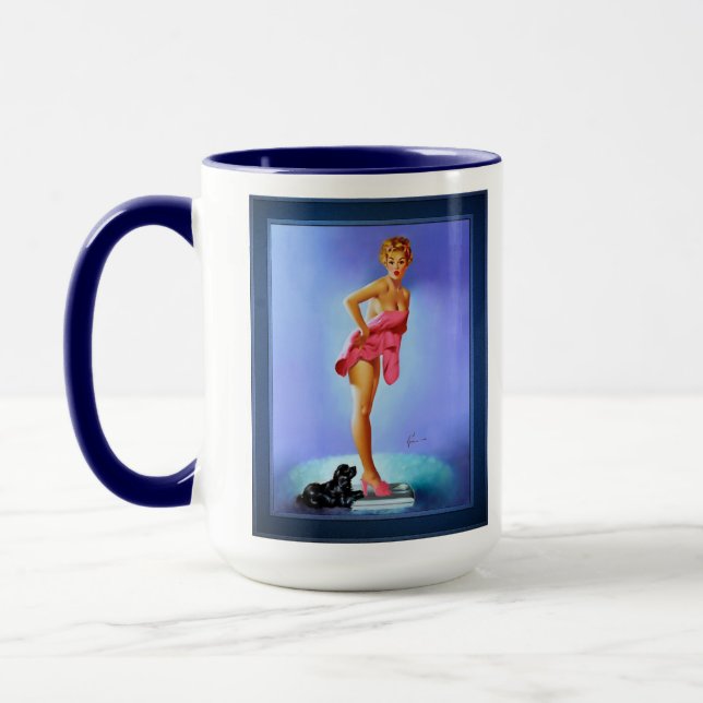 The Scale Doesn't Lie by Edward Runci Mug (Left)