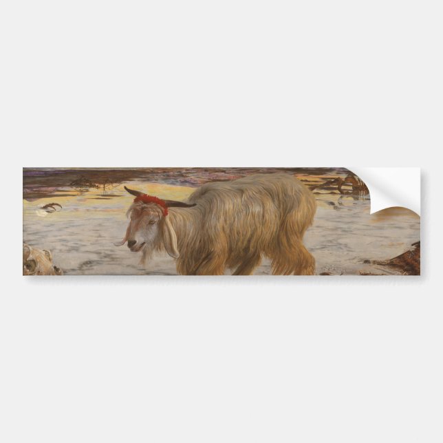 The Scapegoat (by William Holman Hunt) Bumper Sticker (Front)