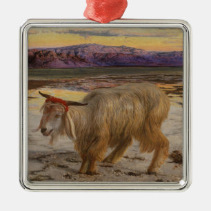 The Scapegoat (by William Holman Hunt) Metal Ornament