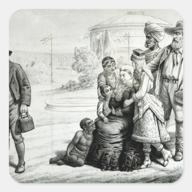 The Scapegrace of the Family Square Sticker (Front)