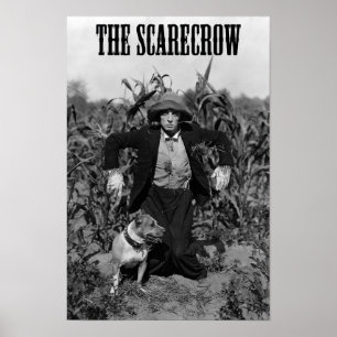 The Scarecrow 1920 Classic Movie Poster