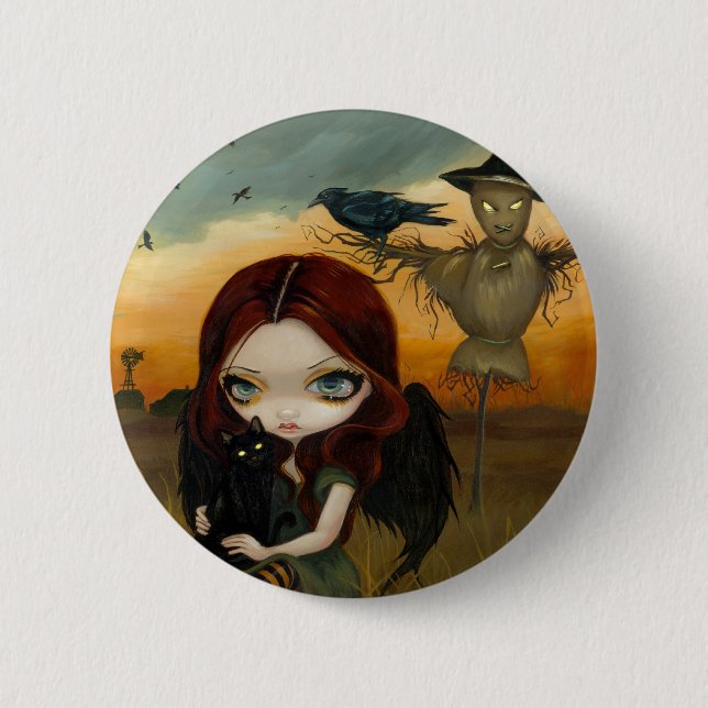 "The Scarecrow" Button (Front)