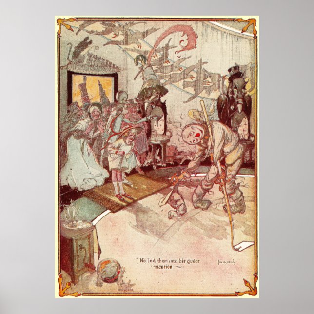 The Scarecrow's Queer Mansion Poster (Front)