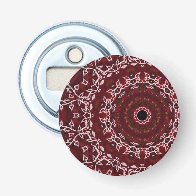 The Scarlet Labyrinth Bottle Opener (Front)