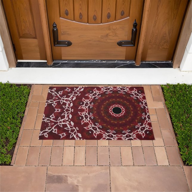 The Scarlet Labyrinth Doormat (Outdoor)