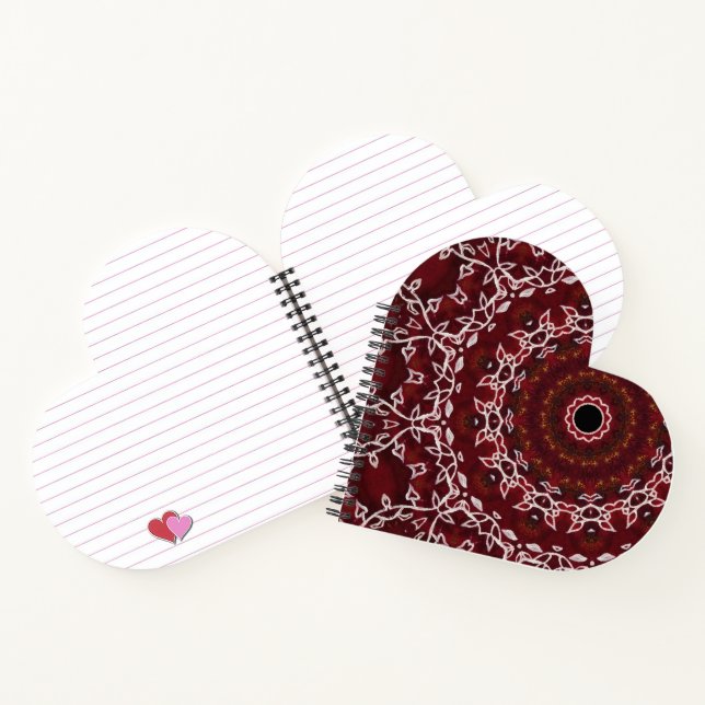 The Scarlet Labyrinth Notebook (Inside)