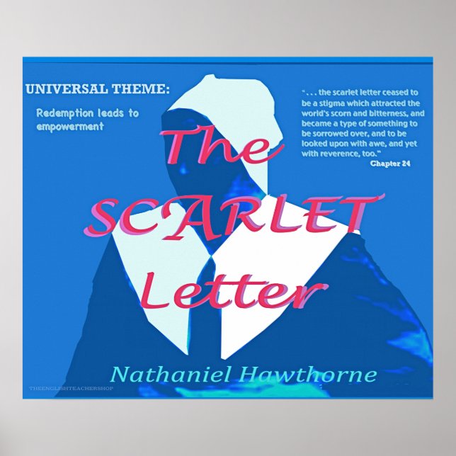 The Scarlet Letter Universal Theme Poster (Front)