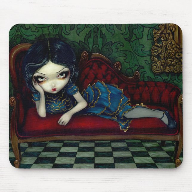 "The Scarlet Sofa" Mousepad (Front)