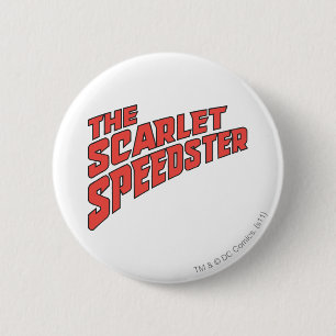 The Scarlet Speedster Logo 6 Cm Round Badge