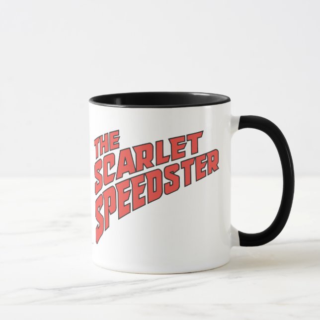 The Scarlet Speedster Logo Mug (Right)
