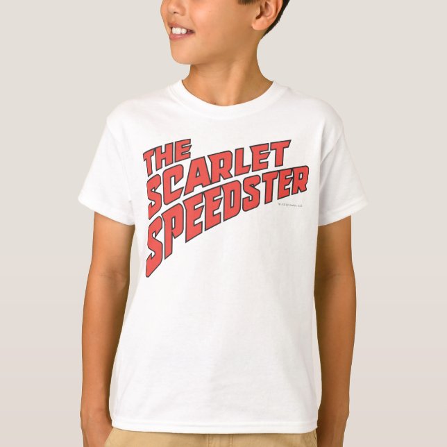 The Scarlet Speedster Logo T-Shirt (Front)