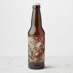 The Scarlet Thicket – Gothic Mythic Design Beer Bottle Label