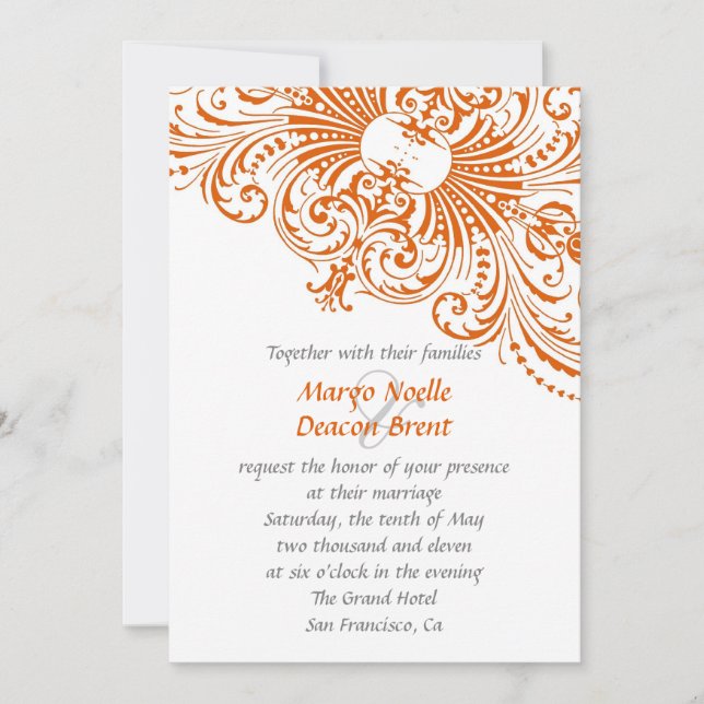 The Scarlette Invitation (Front)