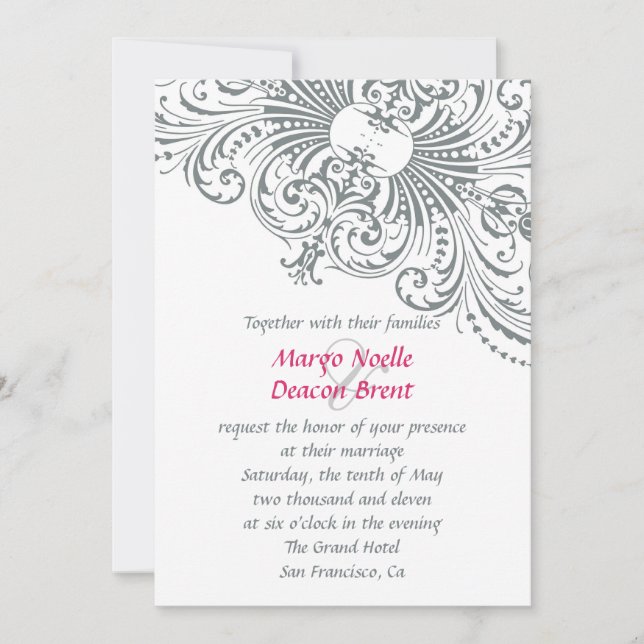 The Scarlette Invitation (Front)