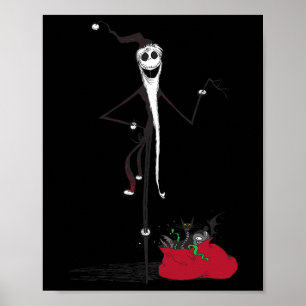 The Scary Night Before Christmas Santa Gift Sack Poster