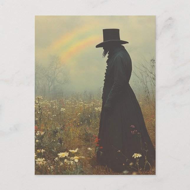 The Scary Thing in the Meadow Postcard (Front)