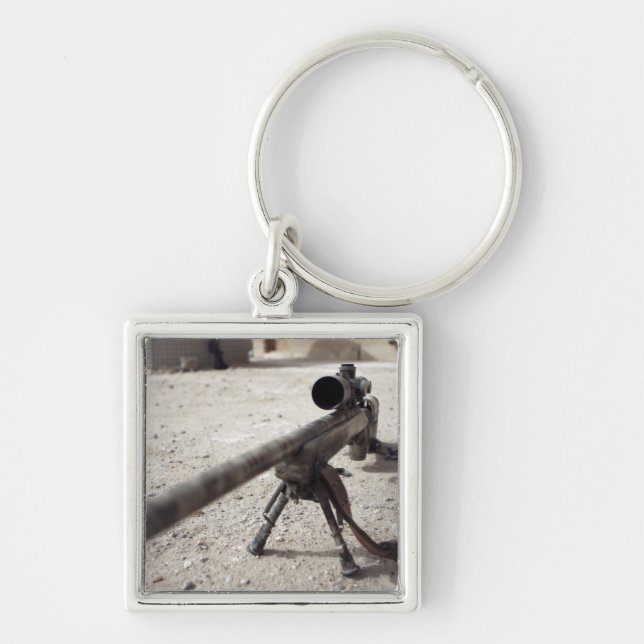 The Schmidt & Bender M-854155 DS Key Ring (Front)