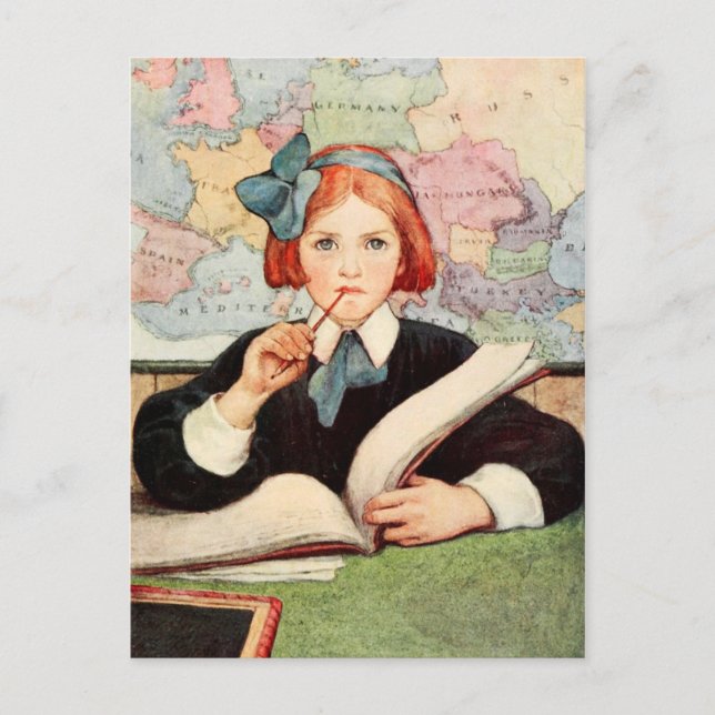 The Scholar Postcard (Front)