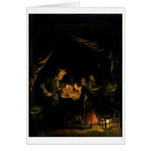 The School Master, 1660-65 (oil on panel)