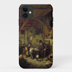 The School Master, c.1662 (oil on panel) iPhone 11 Case