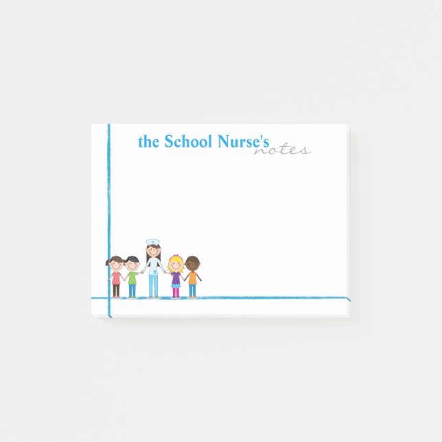 The School Nurse's Notes (Post-it Notes) (Front)