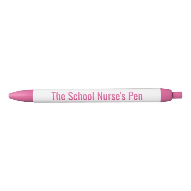 The School Nurse's Pen - Funny Nurse Gift (Front)