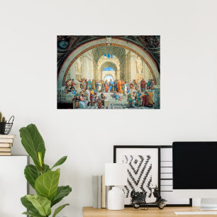 The School of Athens by Raphael  Poster