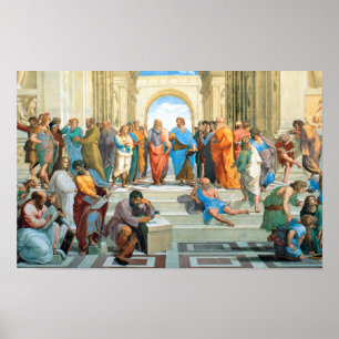 The School of Athens by Raphael  Poster