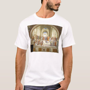 The School of Athens Fresco by Raffaello Sanzio T-Shirt