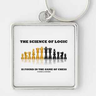 The Science Of Logic Is Found In The Game Of Chess Key Ring