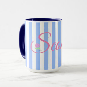 The Sconset Blue Stripe Mug